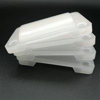嘉兴注塑加工注塑公司米色亚克力塑胶卡圈开发