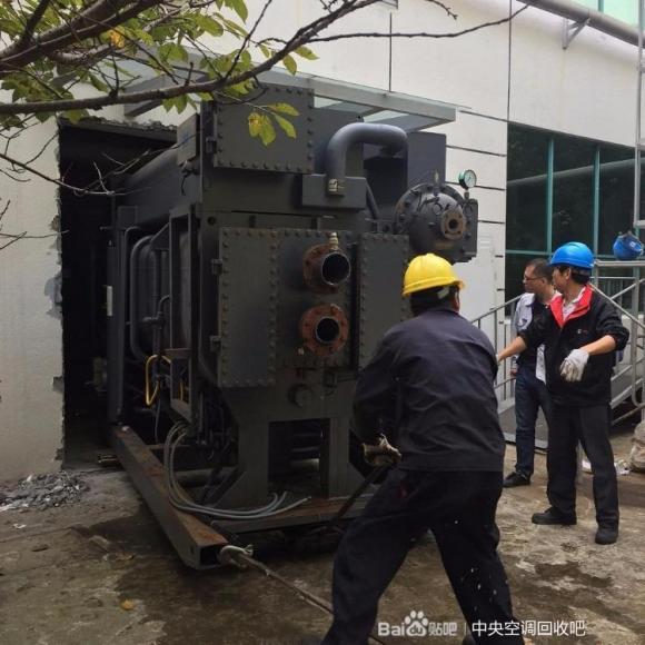 江宁中央空调回收 南京宾馆酒店中央空调拆除