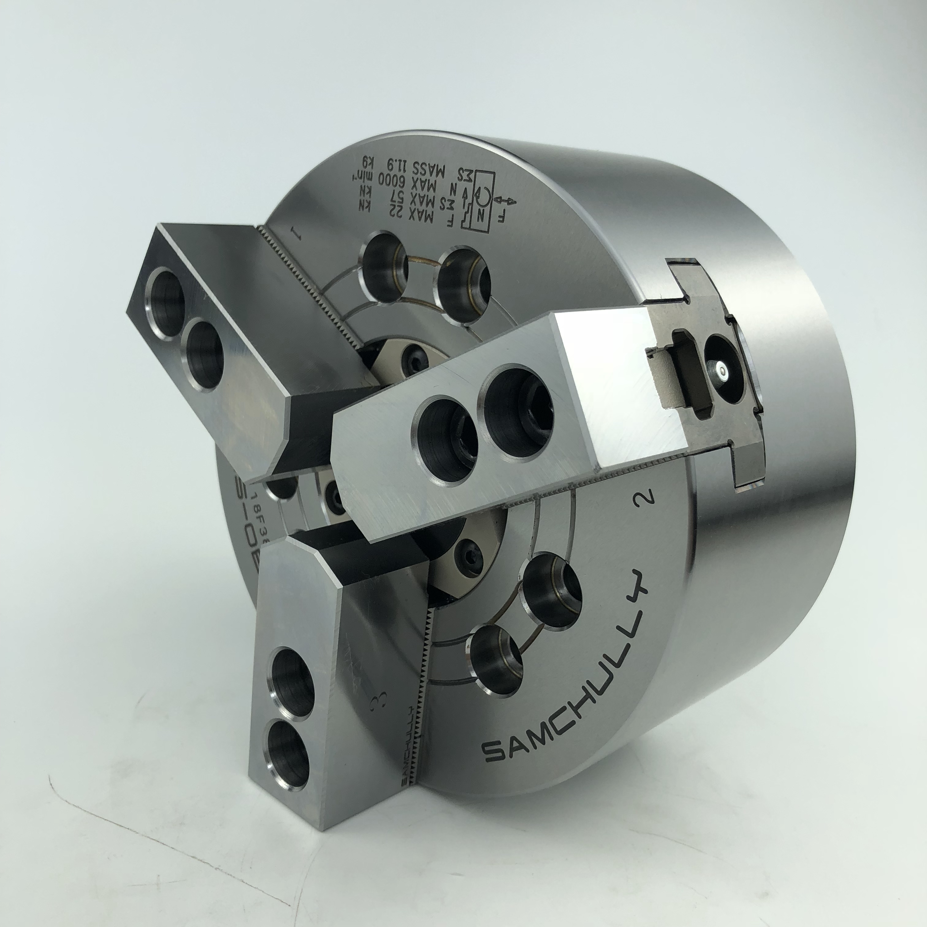 韩国三千里卡盘hs0608三爪液压韩国卡盘