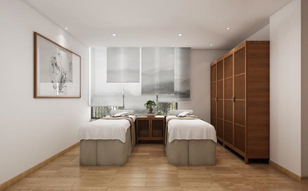 美容院装修中医养生馆设计医美机构装修设计重庆美容院装修