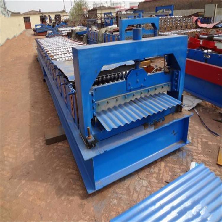 彩钢圆弧压瓦机厂家定制彩钢成型机琉璃瓦圆弧压瓦机