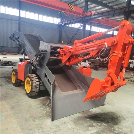 轮胎立爪式矿山扒渣机爬沙机耙装机迈卓机械