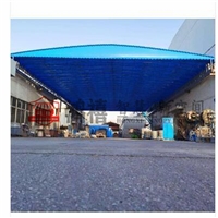 长兴过道伸缩遮雨篷 堆货临时移动帐篷 长兴水口镇西瓜棚款式多