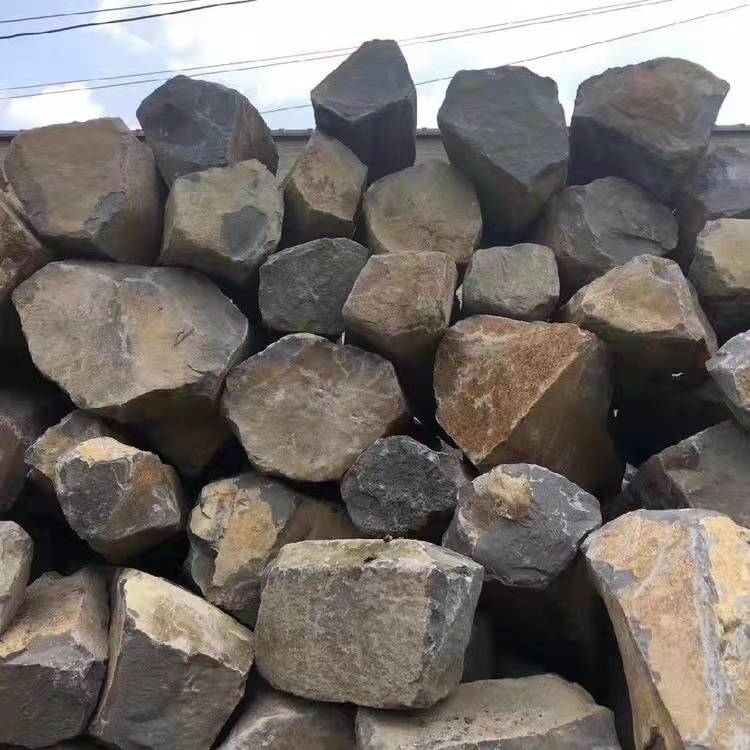 尚融柱状节理石柱状石原石风景石玄武岩