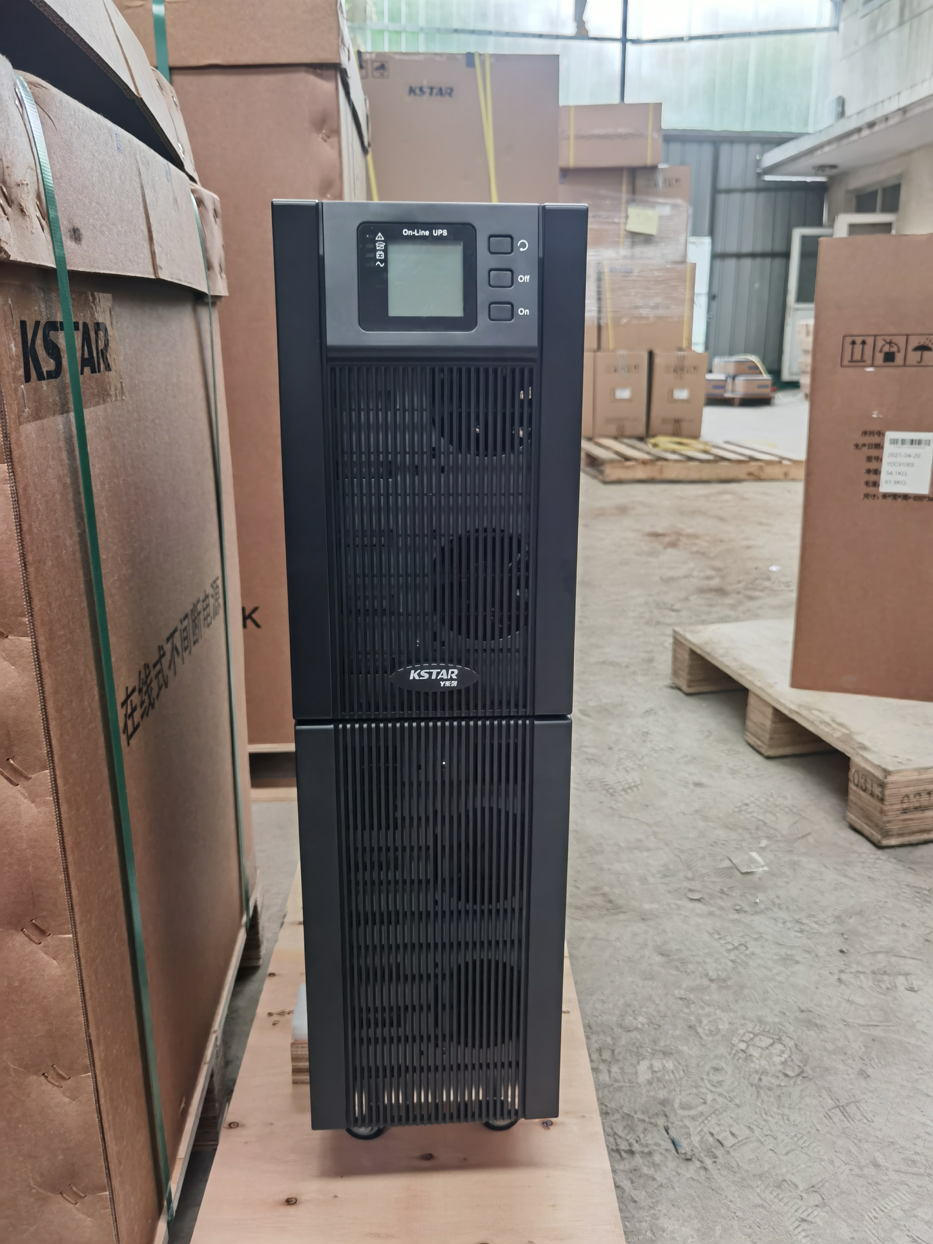 科士達ups電源ydc9106s含蓄電池6kva/5400w穩壓ups電源