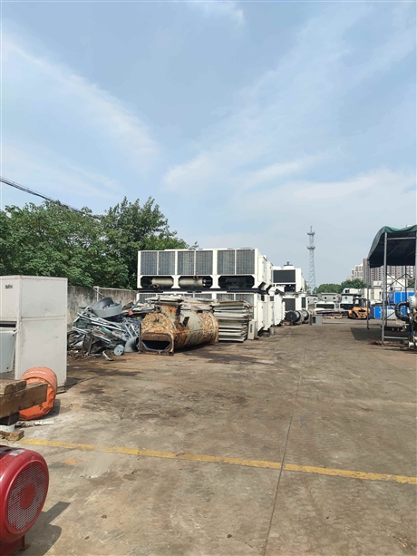 转让二手日立风冷热泵机组RHU360AHZI日立螺杆式风冷热泵机1170KW