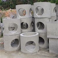 北海圆形混凝土沉泥井 成品水泥检查井 市政污水成品井 水泥井座