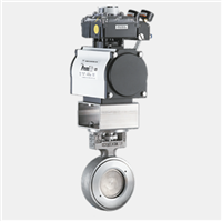 美国凯斯通双偏心不锈钢气动蝶阀