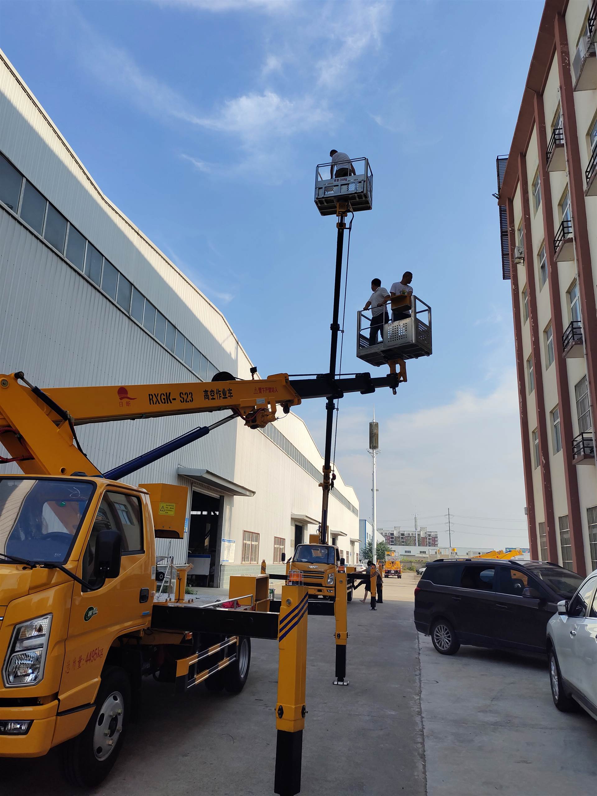 鹤山市日昕高空车电力维修高空作业车支持分期