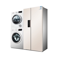 Bosch博世 冰箱洗衣机烘干机冰洗烘组合套装52A69+282602+875601