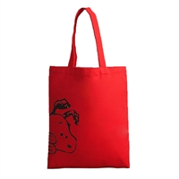 时尚休闲包  大红色包袋 手提袋定制 可定做logo