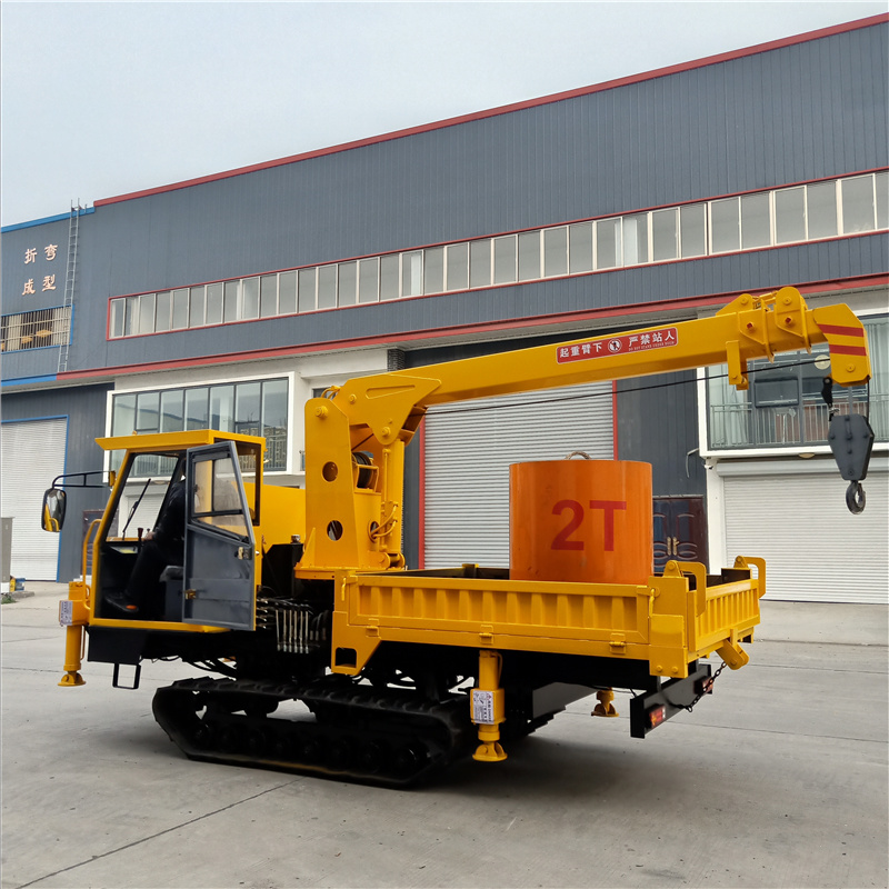 履带运输车带随车吊园林移树履带随车起重机柴油液压履带吊车定制