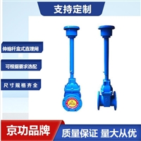 伸缩杆盒式直埋闸阀 ZMZ45X DN300 DN400 DN200