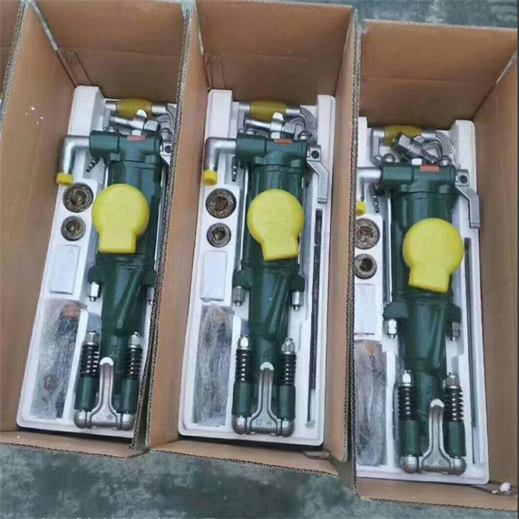河南洛阳yt27气动新型凿岩机具岩石凿孔内燃式凿岩机辉县