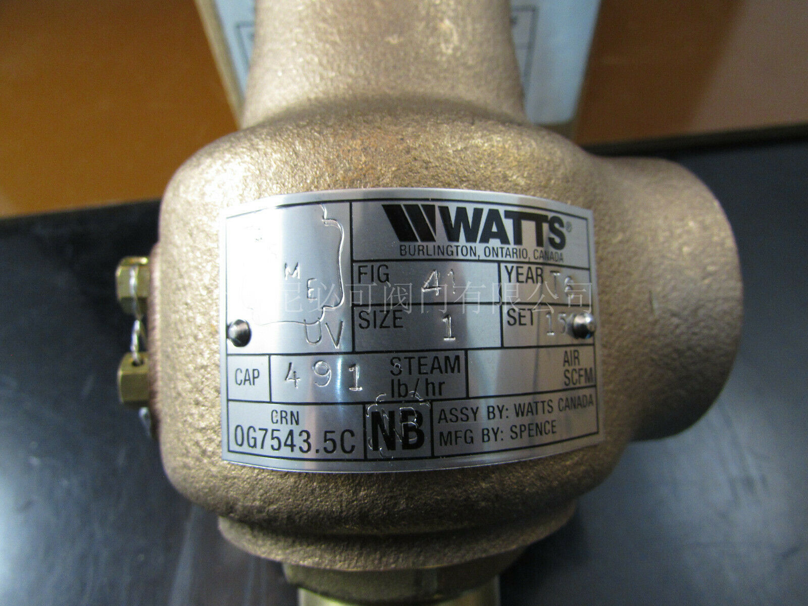 watts沃茨安全泄压阀,美国沃茨41a蒸汽安全泄压阀