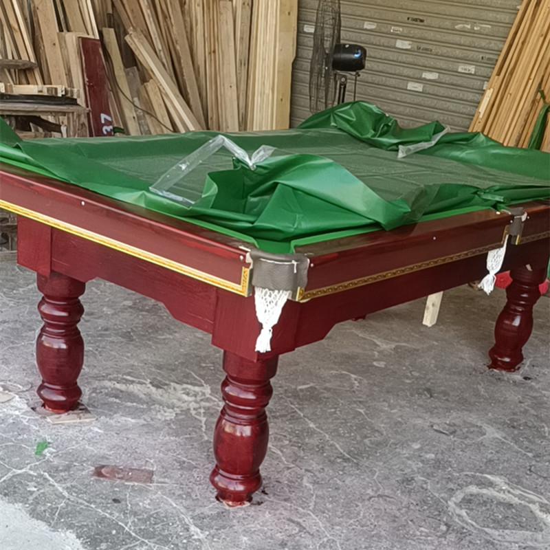 东莞美式桌球台 黑八大理石普通台球桌厂家