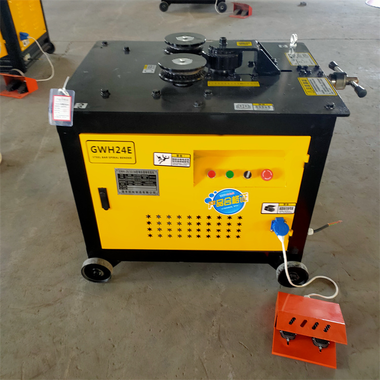 数控钢筋弯弧机电动弯曲机全自动弯圆折弯机建筑机械