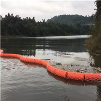 河道拦污漂导向装置