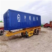 20英尺集装箱半挂车 物流箱式运输车 骨架后翻自卸车一步到位