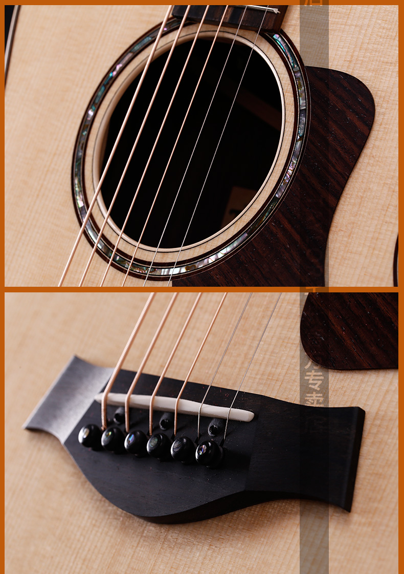 taylor泰莱吉他gtgtegt811e全单电箱民谣吉他原声旅行木吉他