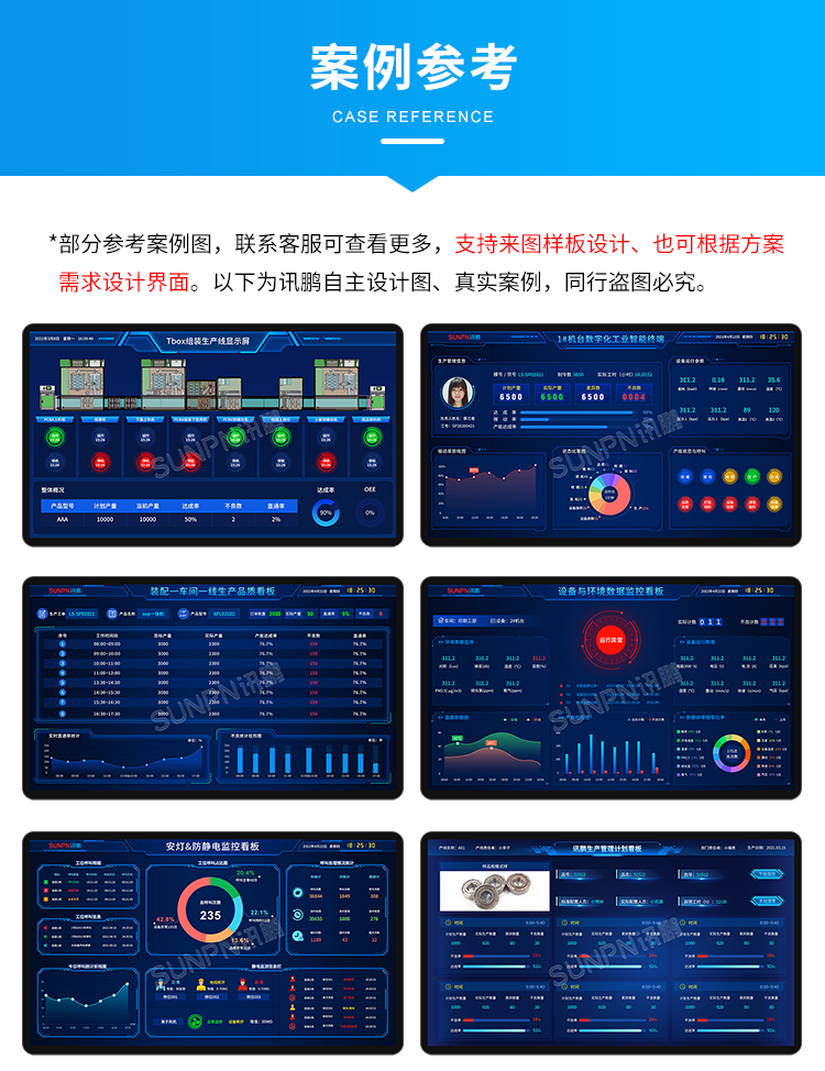 可视化生产管理看板工厂车间可视化生产管理系统定制化生产管理软件