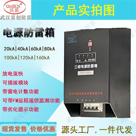 电源避雷箱 一级动力配电柜380V电源防雷箱 OD-V120KA