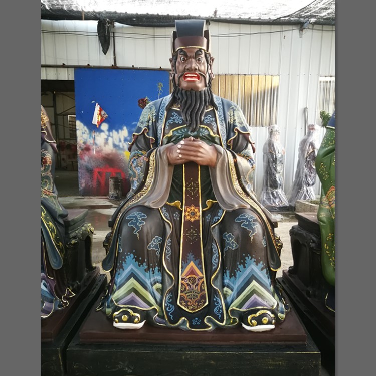 地府十二鬼将是谁十殿阎王神像阴曹地府阎罗王佛像图片