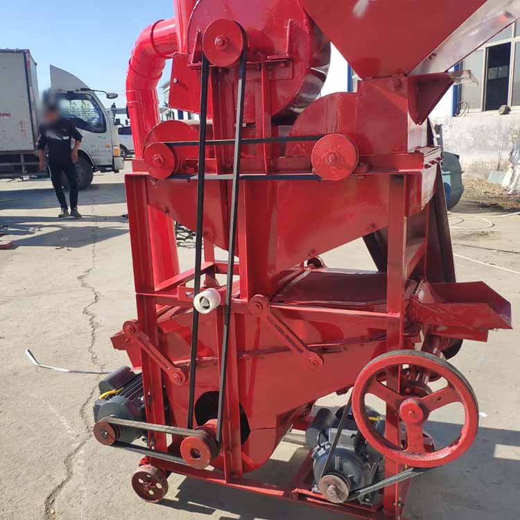 花生压榨油无尘剥壳脱壳机双筛电动去壳机低噪音电动花生剥壳机