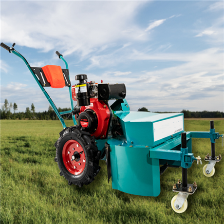 山地果园碎草机大马力柴油割草机自走式小型割草粉碎机