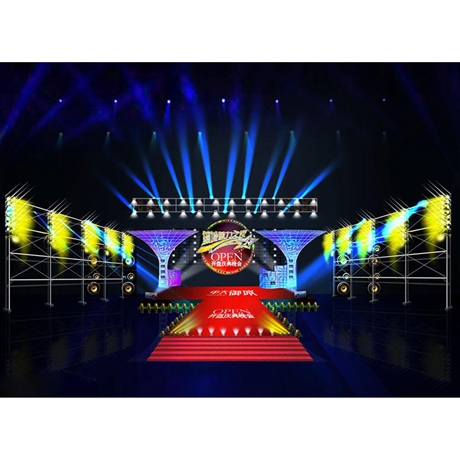 供应舞台制作背景板制作商场美陈装饰舞美设计搭建