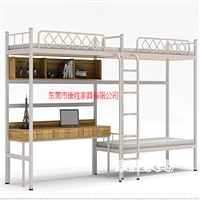 广东员工公寓床价格 康胜公寓床铁床厂支持定做