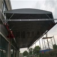 青山雨篷 青山移动棚加工 湖罗家电动推拉雨篷加工  嘉定大型仓储雨棚越用越好用