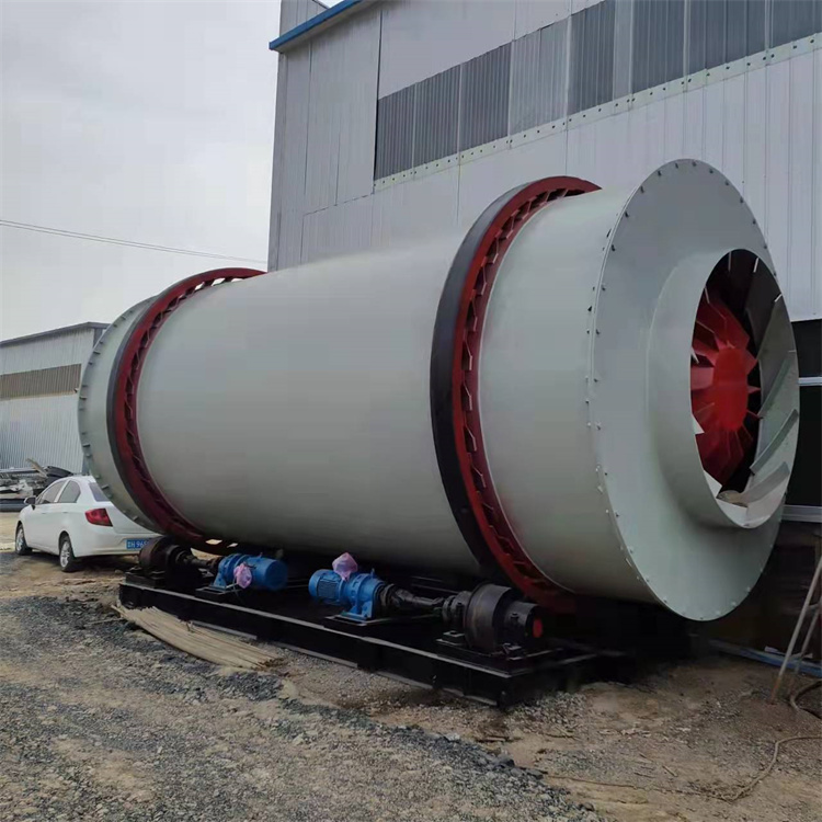购销二手三回程滚筒烘干机石英砂回转滚筒连续干燥机三筒烘干机