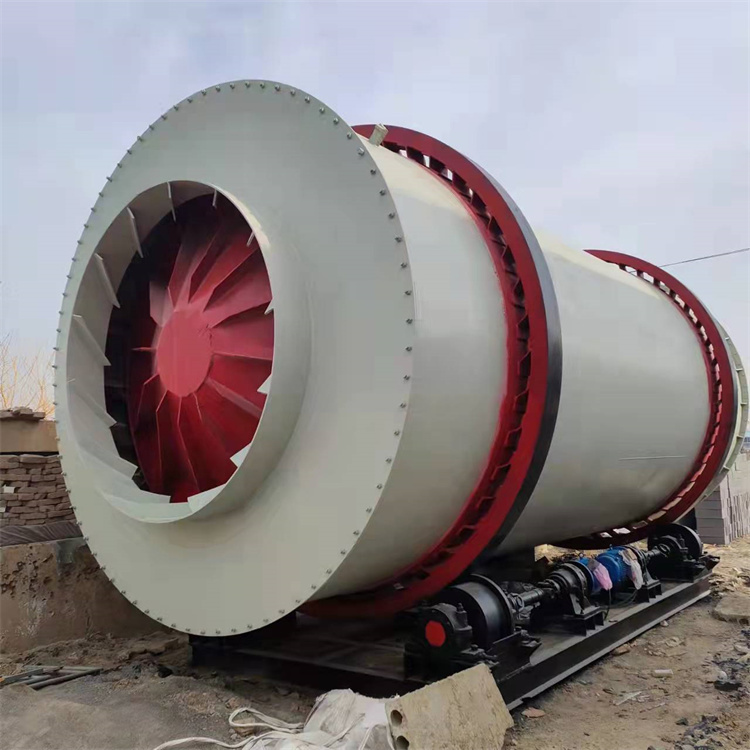 购销二手三回程滚筒烘干机石英砂回转滚筒连续干燥机三筒烘干机