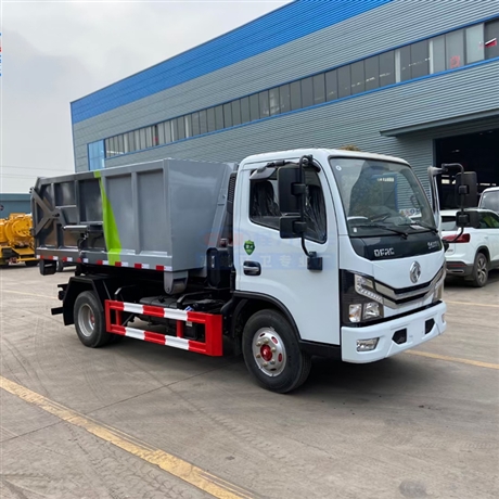 养殖厂+畜牧局_5吨粪污运输车 勾臂式的车型