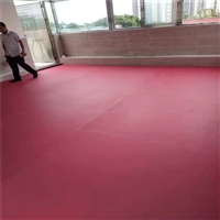 运动塑胶地板 厂家批发 包工包料