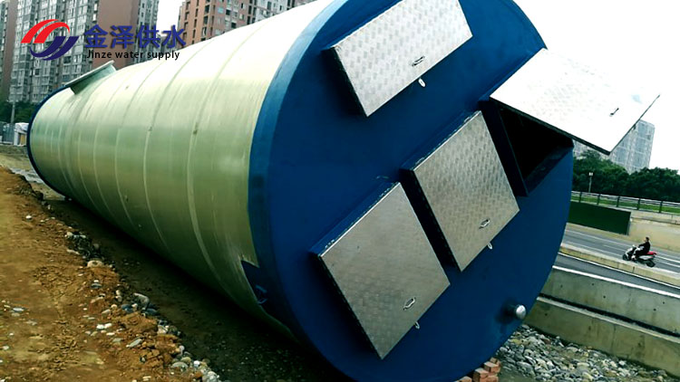 玻璃钢一体化污水提升泵站 成品出厂