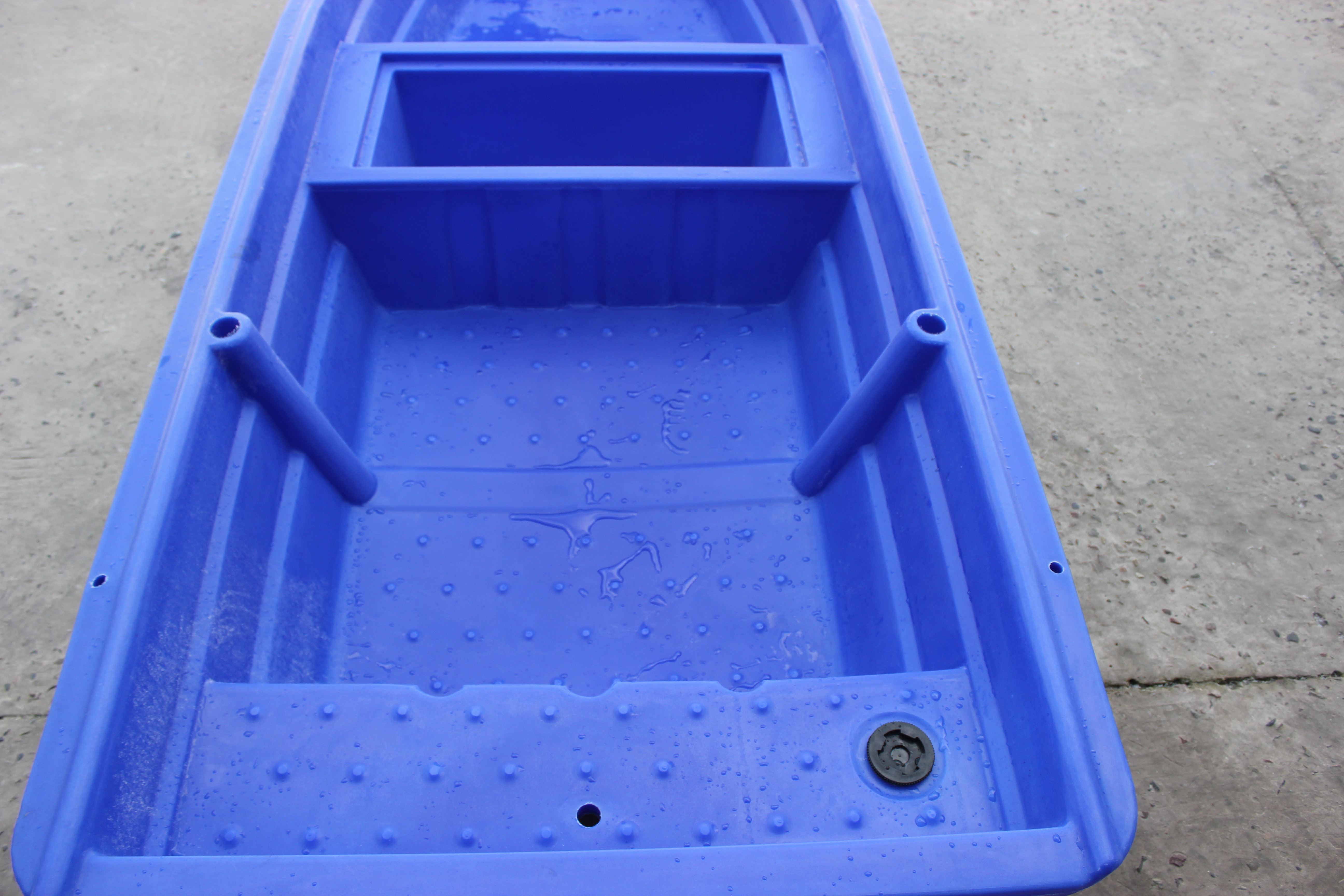 塑料渔船双层加厚2米25米4米冲锋舟小船平头渔船