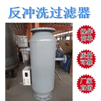 反冲洗除污器 全自动直通式反冲洗过滤器 全自动反冲洗过滤器 直通式水处理 全自动反清洗过滤器 直通式全自动反冲洗过滤器