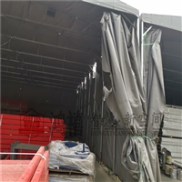宝山移动棚 宝山仓储雨篷 德兴银城推拉雨蓬订做 宝山雨棚经济耐用 堆货雨篷定做
