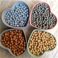 炒板栗用陶瓷砂 高温炒货砂 炒米用沙子 4-5mm陶瓷栗子砂