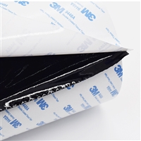 3M9448AB黑色强力高粘无纺布双面胶带 耐高温