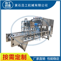 吕工盒装猪皮冻灌装封口机 水晶皮冻包装机 适合膏体粘稠液体灌装