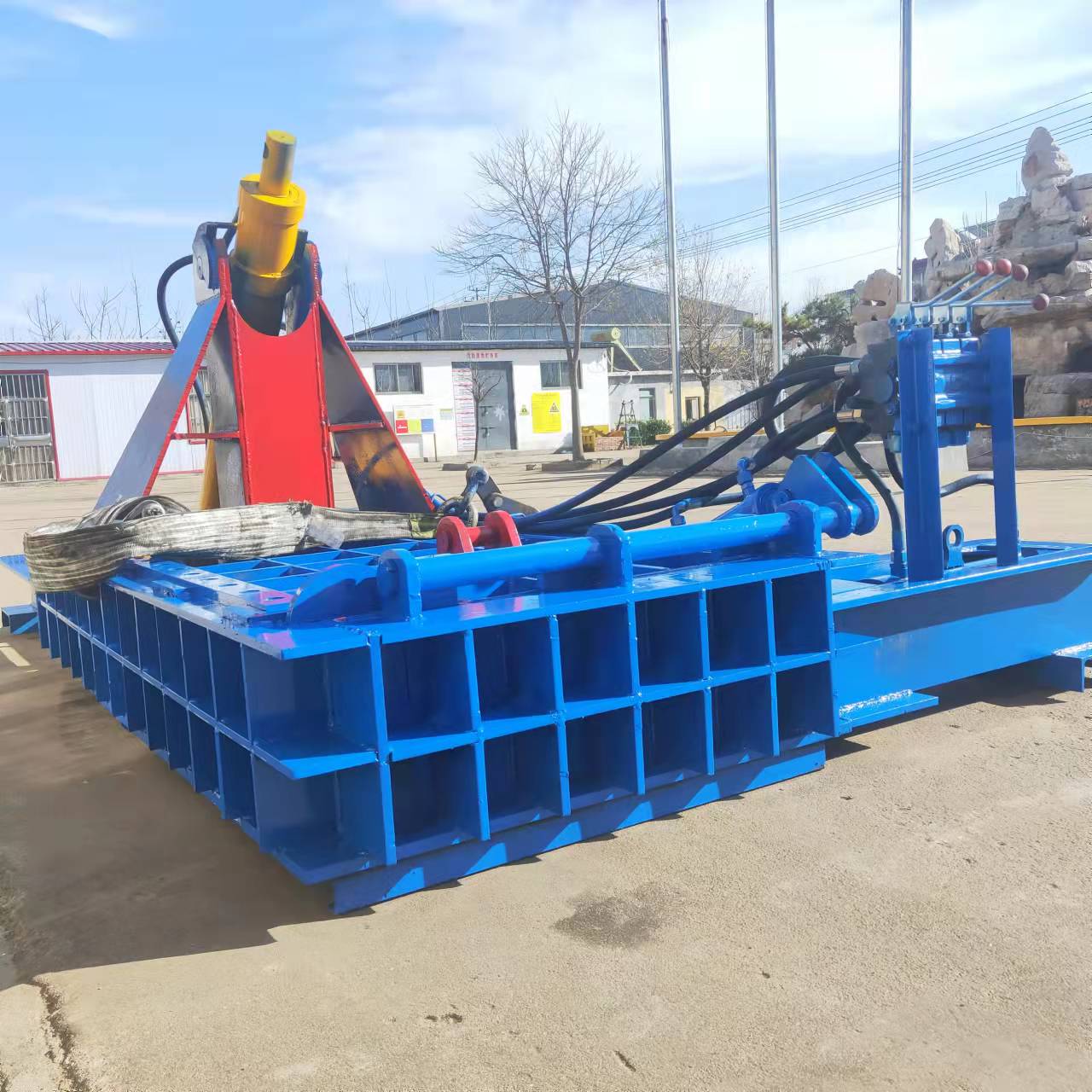 120吨金属压块机