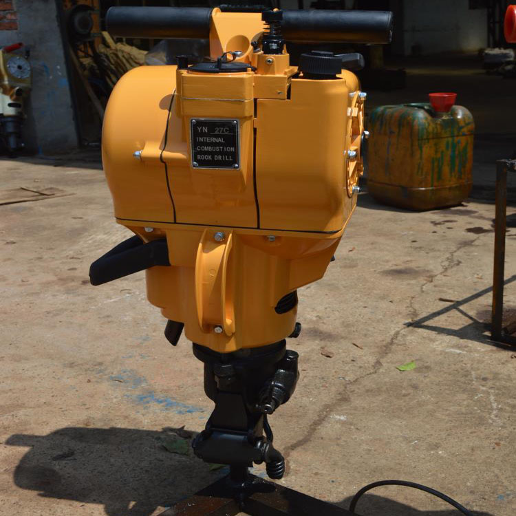 yn27c手持式内燃凿岩机厂家 华冶牌矿用内燃凿岩机