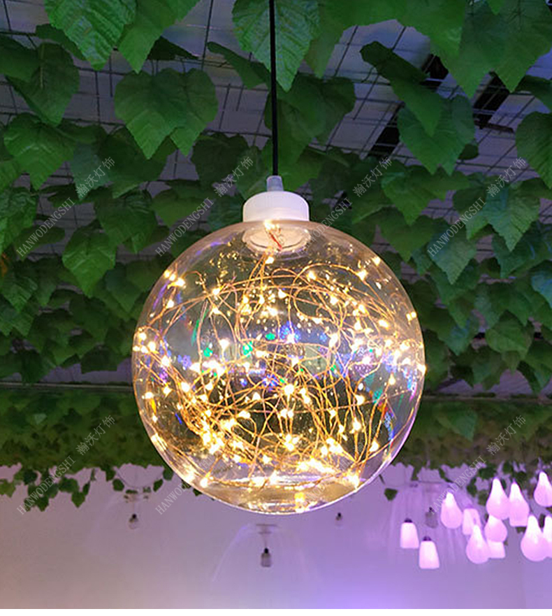 led铜线球树木亮化灯户外防雨龙珠灯商场装饰球灯