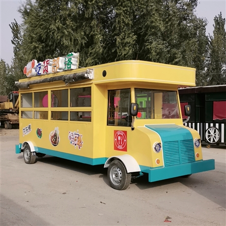 多功能美食餐饮车夜市摆摊餐车网红摆摊小吃车