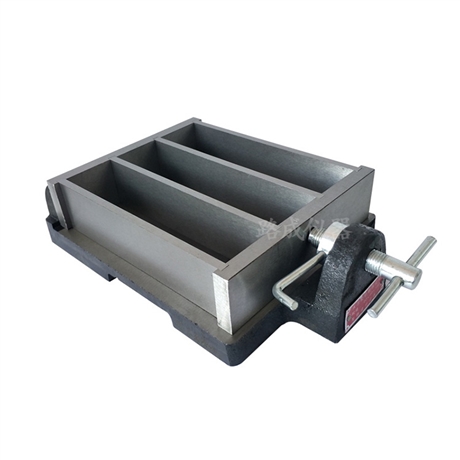 4040160胶砂试模全钢抛光水泥胶砂三联试模水泥软连试模