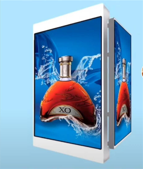 P3.3双面LED灯杆屏幕 间距3.3MM双面灯杆显示屏