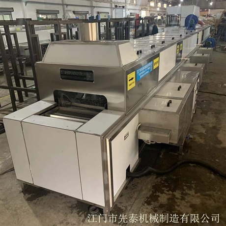 通过式水洗超声波清洗机 五金件电镀前超声波清洗线